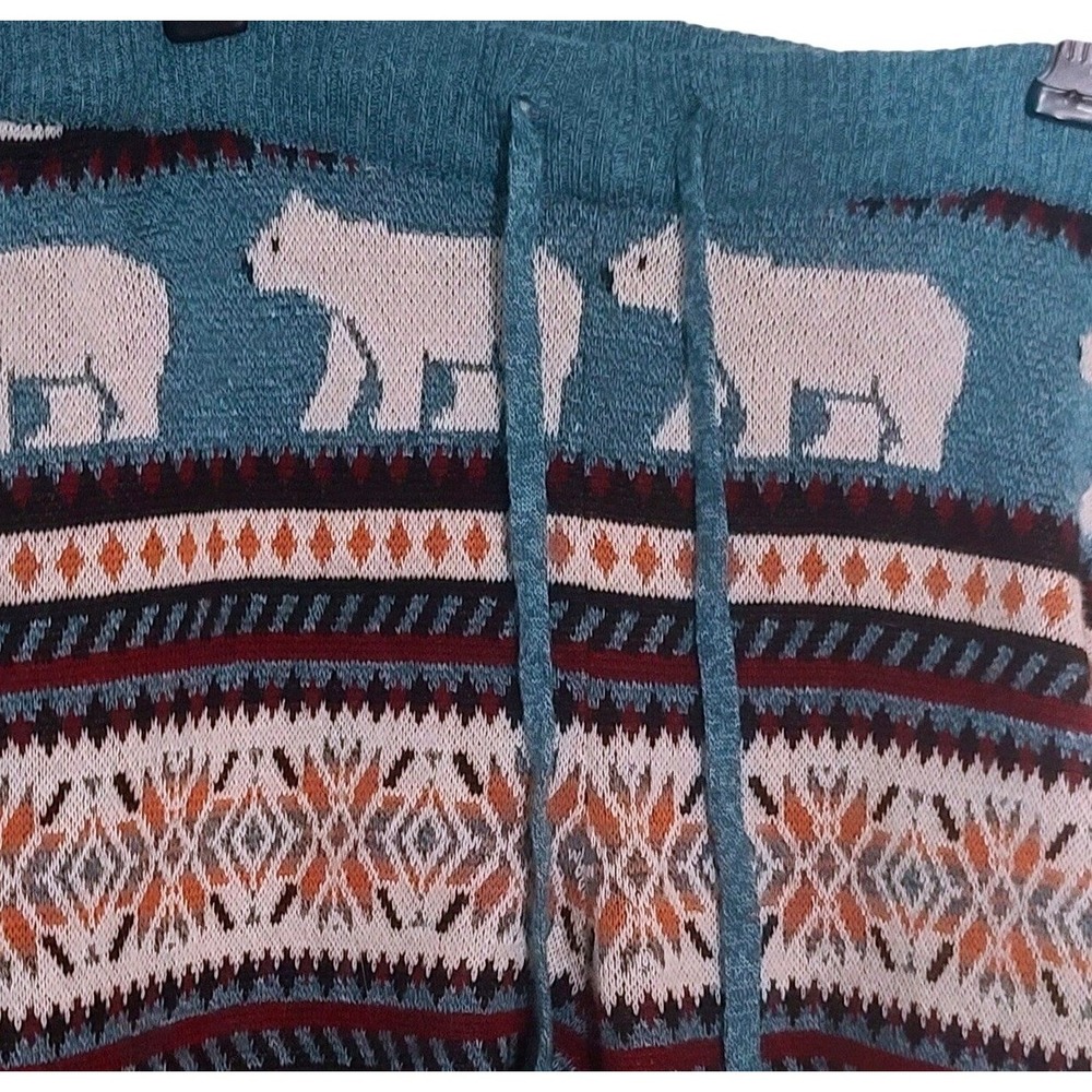 American Eagle Outfitters Women's Polar Bear Fair Isle Knit Lounge‎ Pants XS